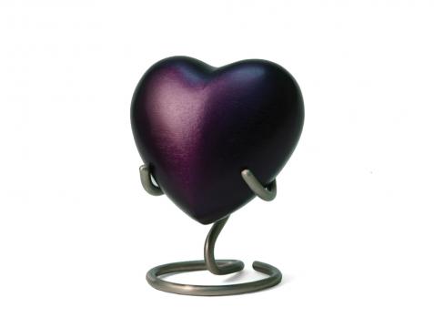 Monterey Purple - Heart Keepsake